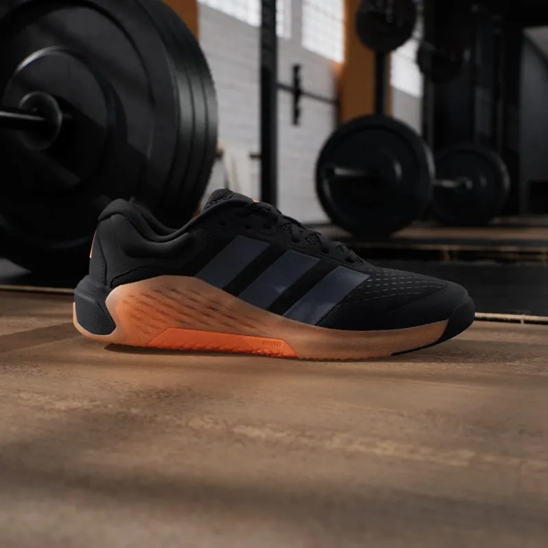 Adidas Dropset 4 Training Core Black / Aurora Onix / Lucid Orange (JR4677)