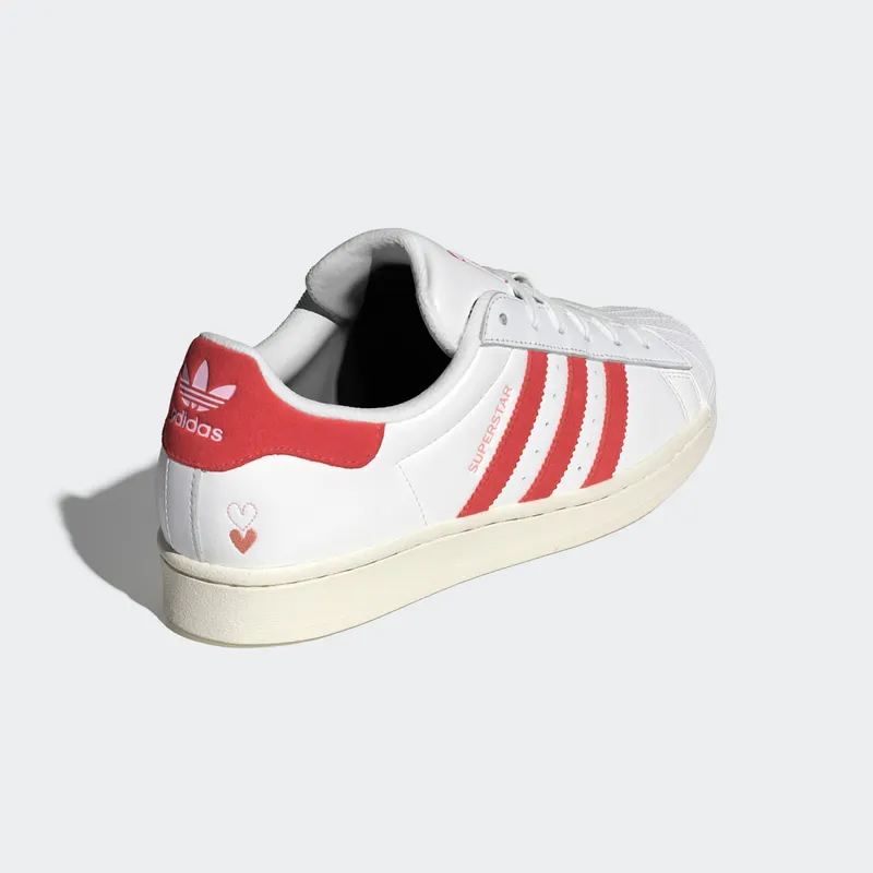 adidas Superstar Cloud White / Bright Red / Wonder Clay (IG5958)