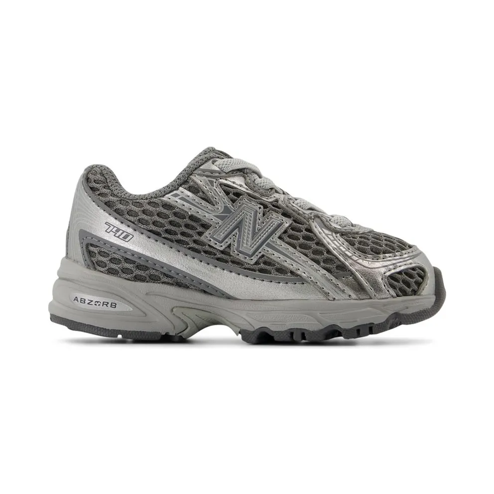 NEW BALANCE 740 BUNGEE LACE “HARBOR GREY / SILVER METALLIC / Concrete” (IZ740MG)