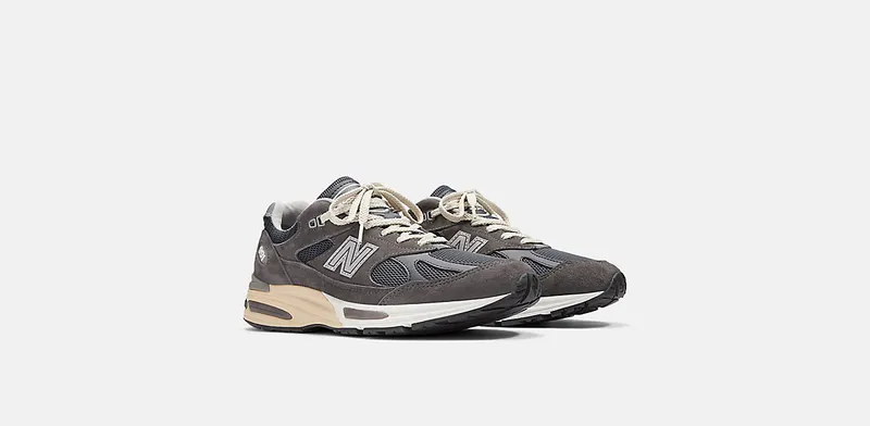 New Balance 991v2 MiUK Dark Gull Grey (U991GG2)