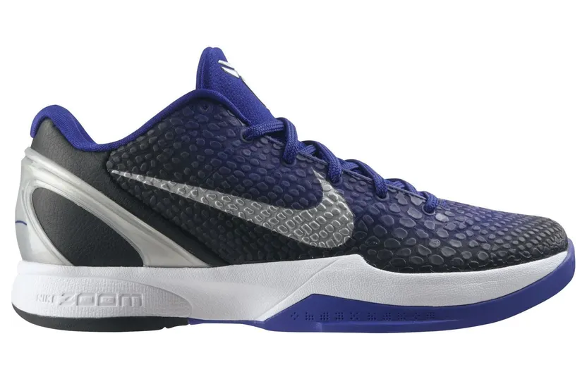 Nike Zoom Kobe 6 ‘Purple Gradient’ Black/Mtllc Silver-Cncrd-White (429659-010)