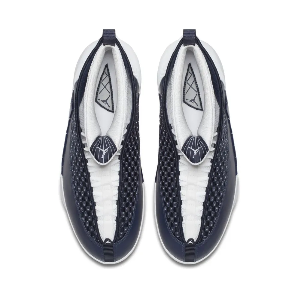 Jordan 15 Retro Obsidian Obsidian/White-Metallic Silver (881429-400)
