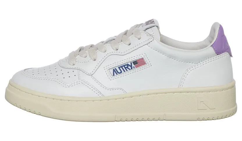 Autry Medalist Low White / Engl Lav (AULWLL59) (5)