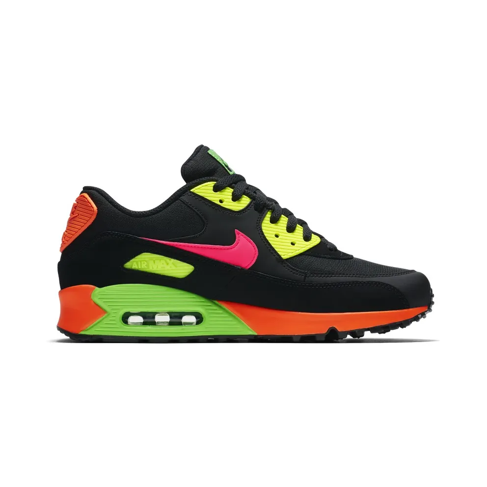 Nike Air Max 90 Tokyo Neon Black/Racer Pink-Hyper Crimson-Green Strike-Volt (CI2290-064)