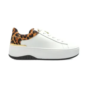 Michael Kors Strukturierte mit Leopardenmuster “White” (43F5DTFS4L)