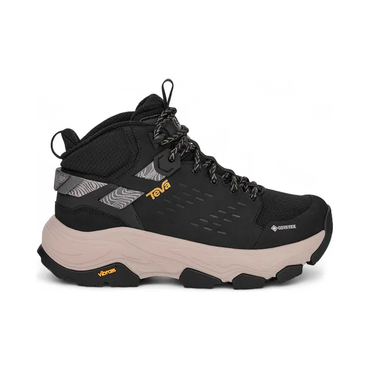 Teva Grandview Max Gore-Tex Hiking Boot Black (1166190-BLK)