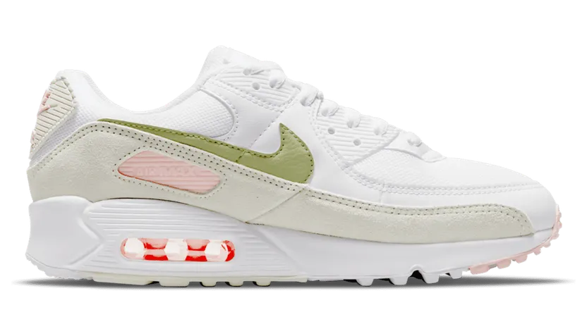 Nike Air Max 90 White Olive (W) (DM2874-100)