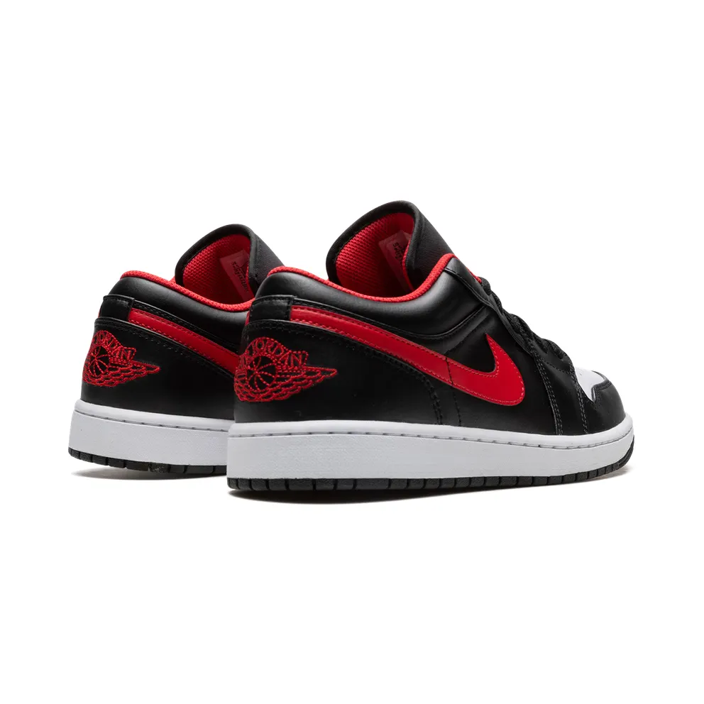 Jordan 1 Low GS “Black Toe Medium Olive” (553558-063)