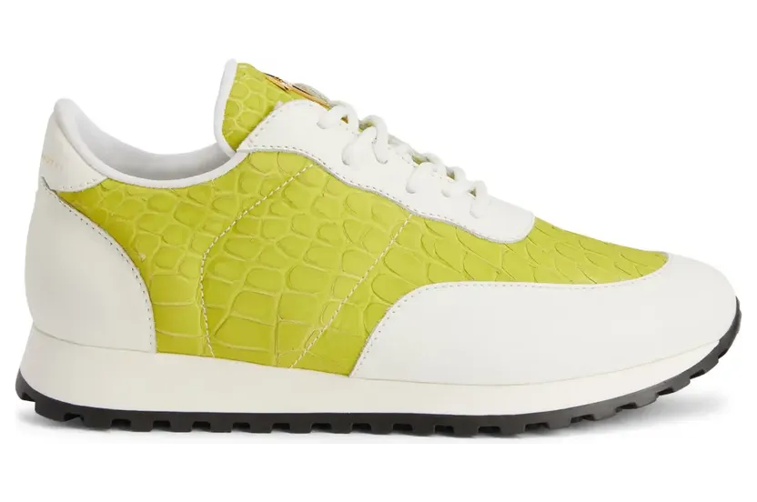 Giuseppe Zanotti Runner leren sneakers – Groen (I160018K09)