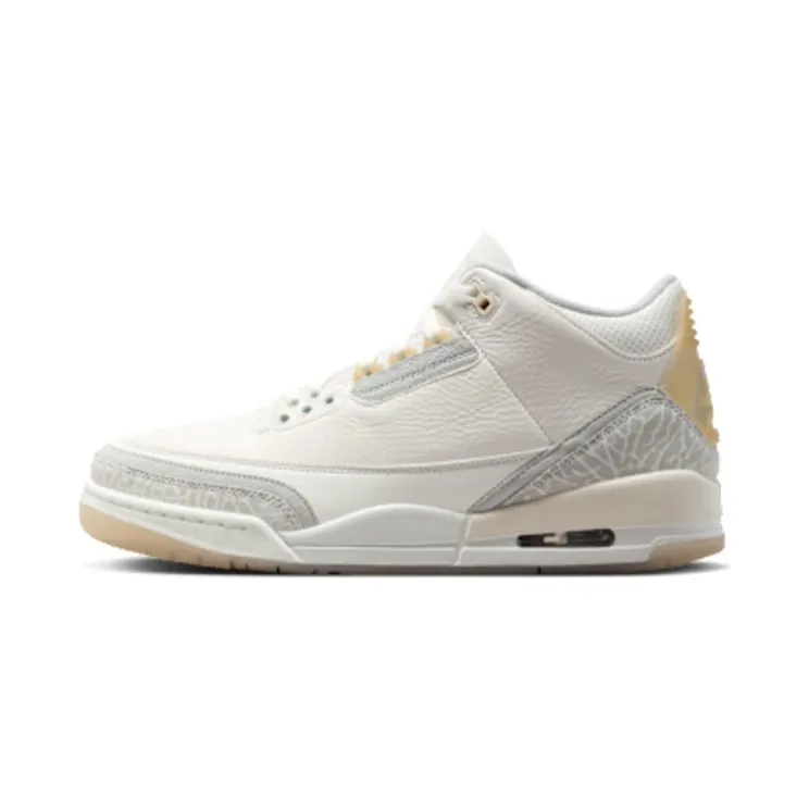 Air Jordan 3 Retro Craft “Ivory / Cream / Grey Mist” (FJ9479-100)