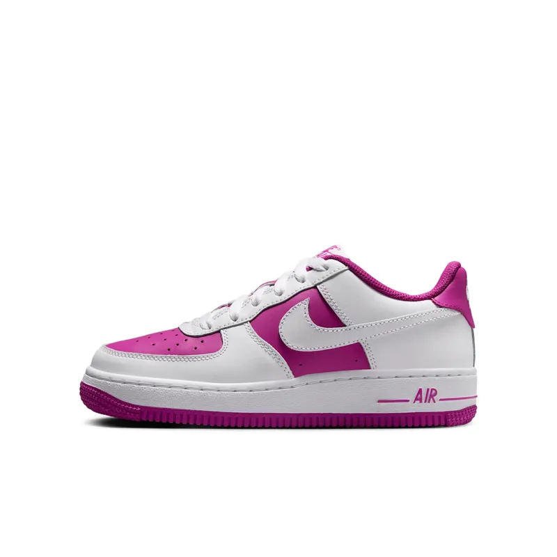 Nike Air Force 1 Low GS “White Hot Fuchsia” (HV0938-100)