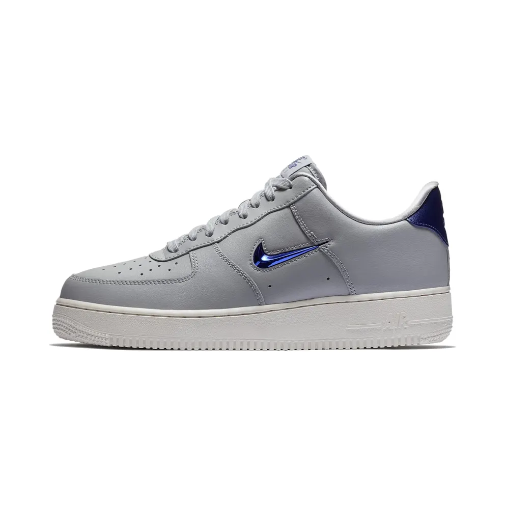 Nike Air Force 1 Low Jewel Wolf Grey Royal Blue (AJ9507-002)