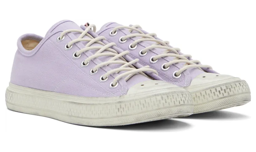 Acne Studios Black Ballow Tumbled Sneakers (BD0153-) (4)