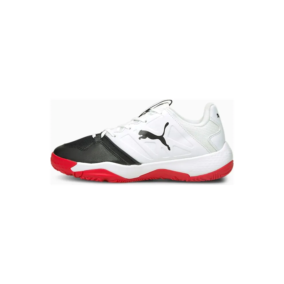 Puma Accelerate Turbo Handball Shoes White/Black/Red (106583-01)