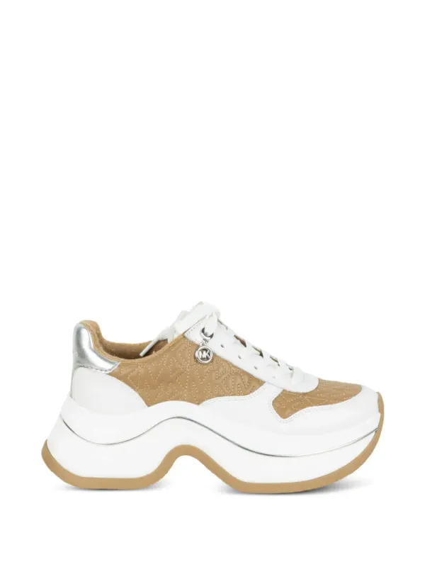 Michael Kors Arla gewatteerde with logodetail “White” (43R6ARFS1L297)