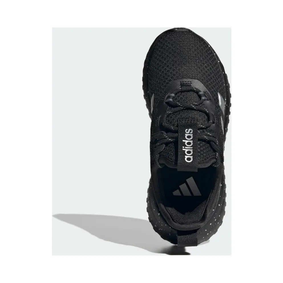 adidas Kaptir 4.0 Shoes Kids “Core Black / Silver Metallic / Core Black” (JR5659)