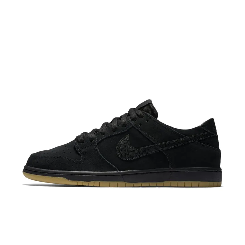 Nike SB Dunk Low IW Black Gum Black/Black-Gum Light Brown (819674-002)