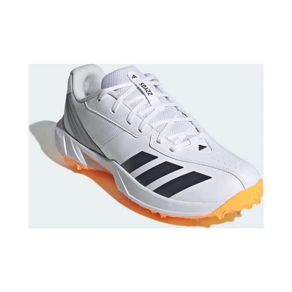 adidas 22yds Spike Cricket “Cloud White / Aurora Onix / Lucid Tangerine” (JQ8545)