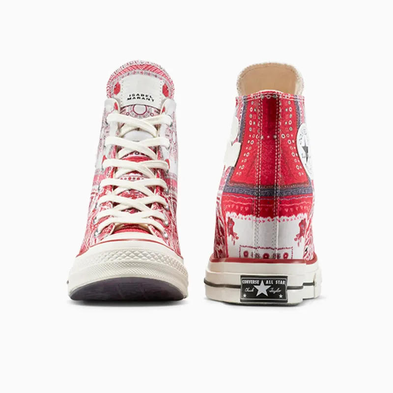 Converse Chuck 70 Internal Wedge Hi Isabel Marant Vanilla Ice Red (A14802C)