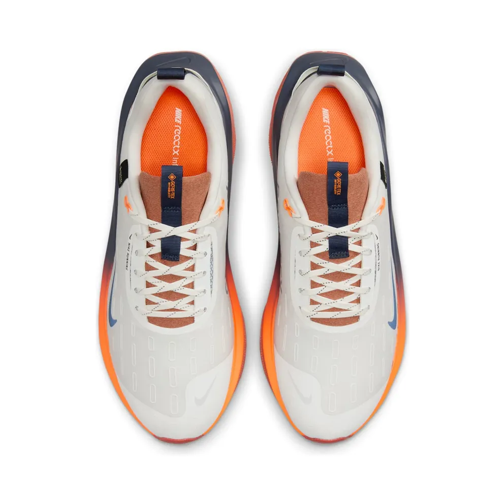Nike ReactX Infinity Run 4 Gore-Tex Sail Total Orange (FB2204-100)