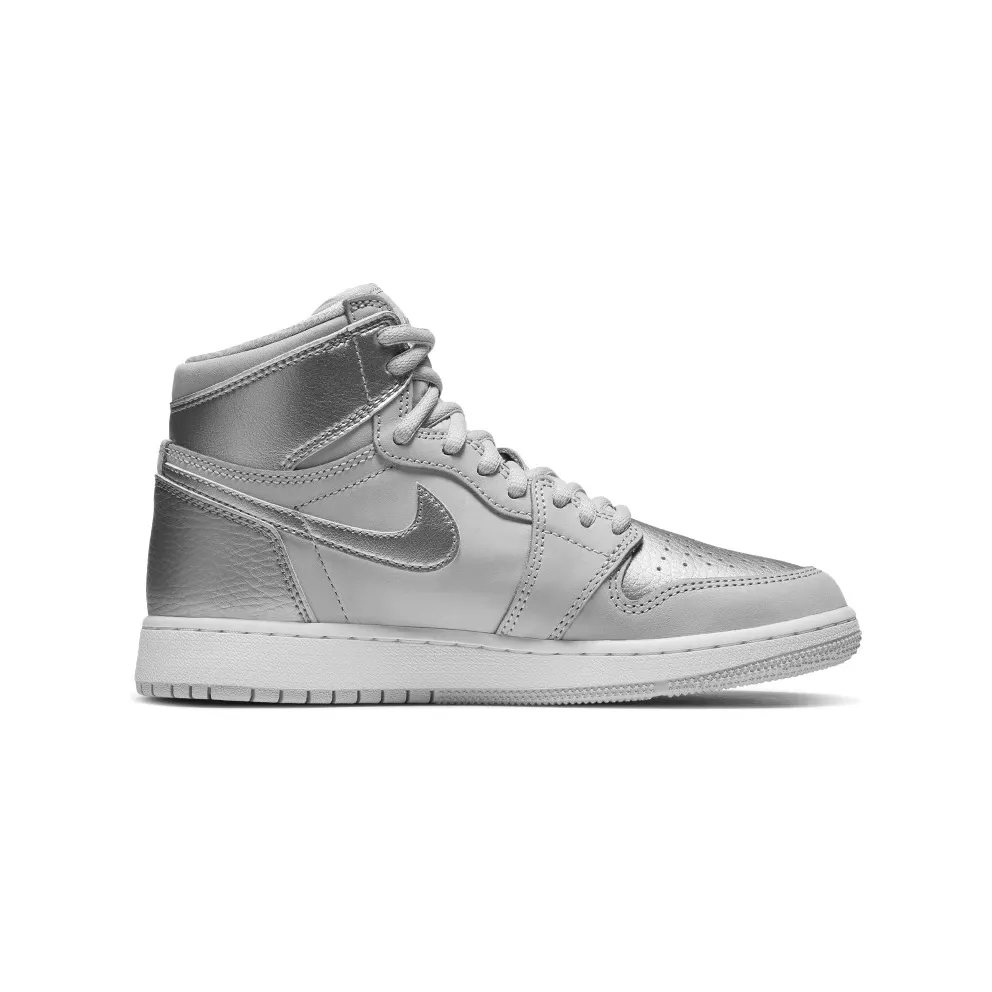 Jordan 1 Retro High CO Japan Neutral Grey (GS) Neutral Grey/Metallic Silver-White (575441-029)
