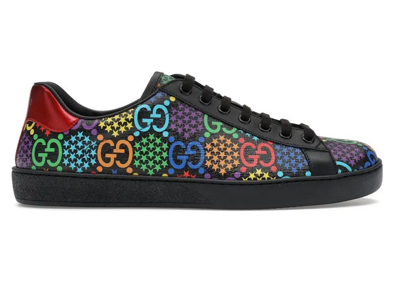 Gucci Ace GG Supreme Low Psychedelic Black (610086 H2020 1110)