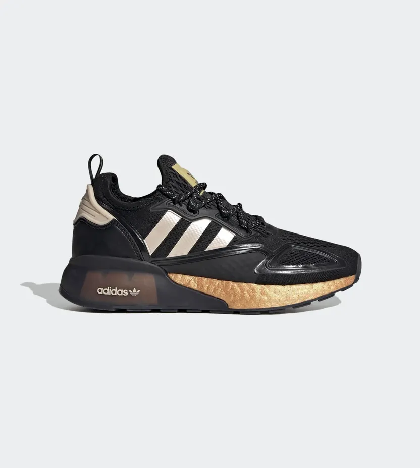 Adidas ZX 2K Boost ‘Black Gold Metallic’ Core Black/Linen/Gold Metallic (FY2014)