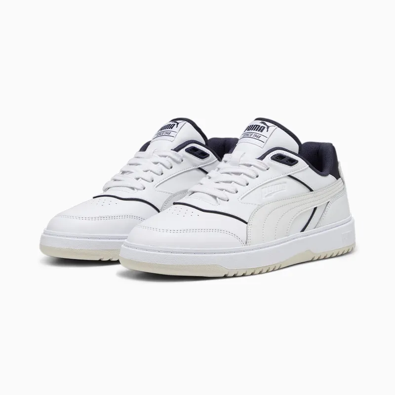 Puma Doublecourt White/Blue – “White” (393284-02)