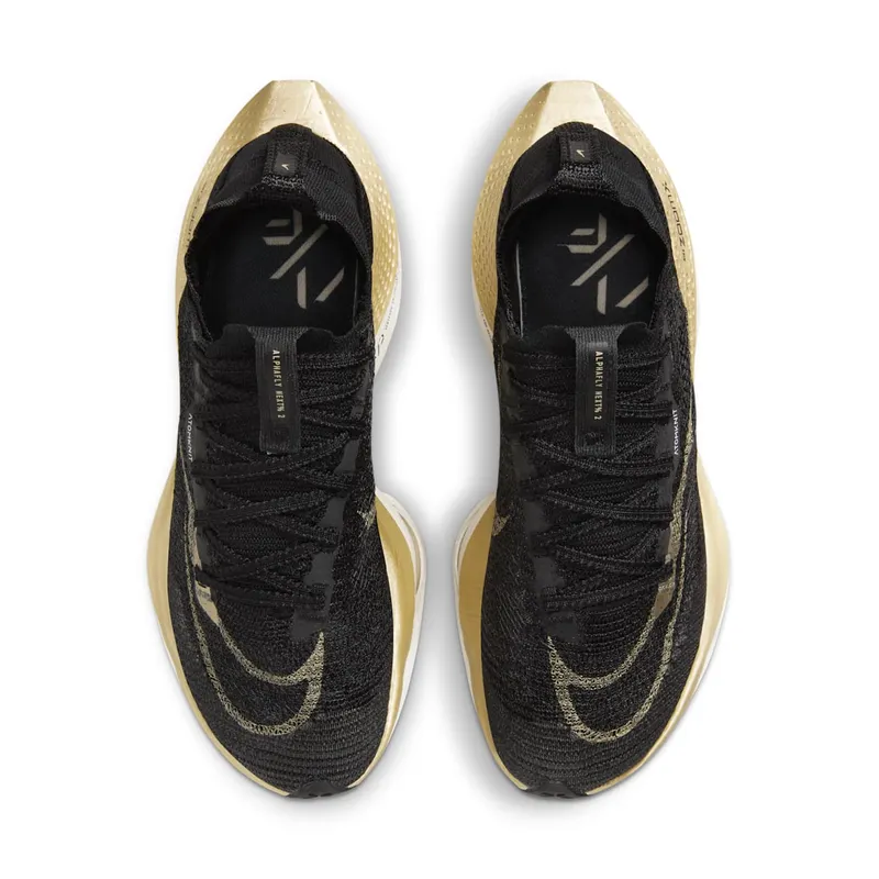 Nike AIR ZOOM ALPHAFLY NEXT% 2 “Black Gold White” (DN3559-003)