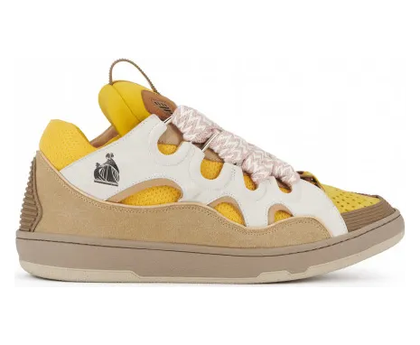 Lanvin Leather Curb Beige Yellow (FM-SKRK11-DRAG-H200509)