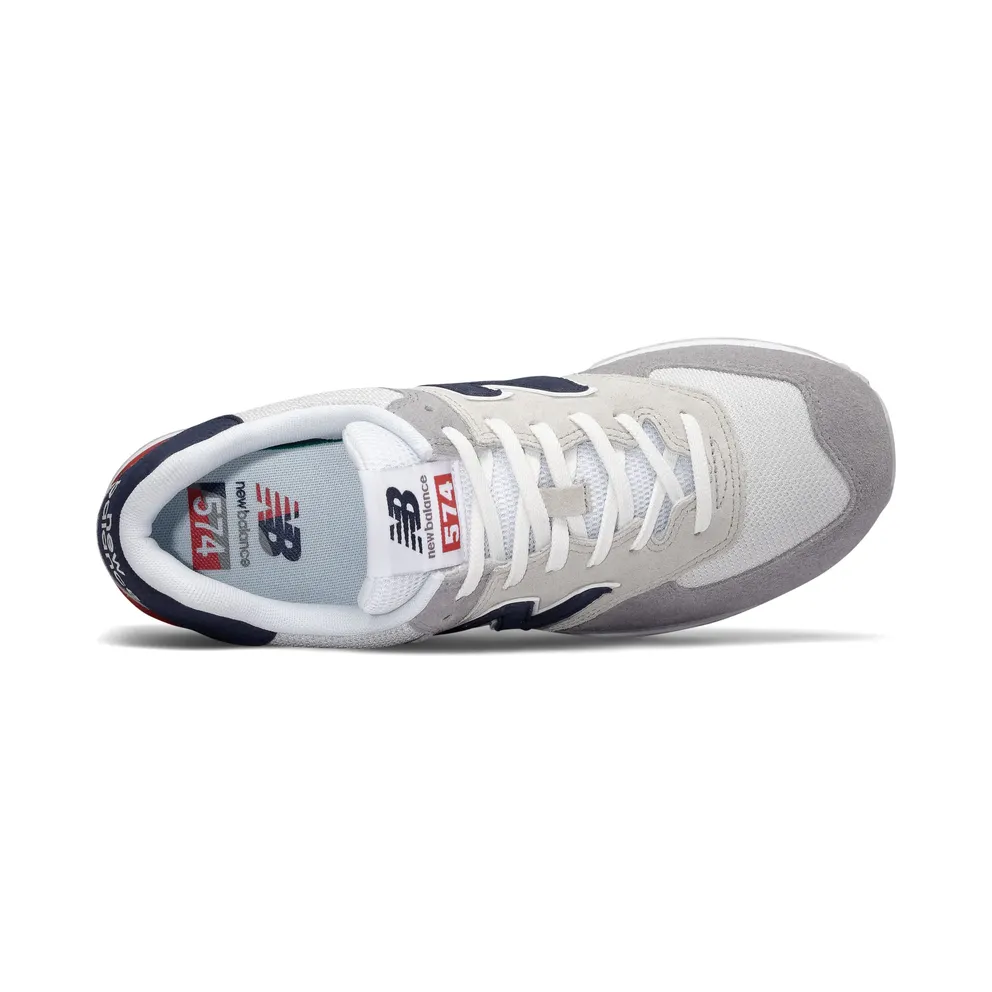 New Balance 574 Marbled Street Grey White/Navy-Red (ML574UJD)
