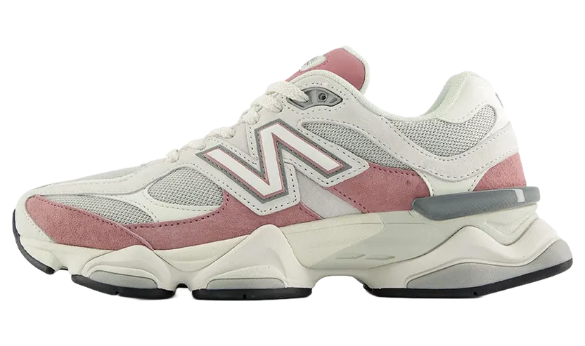 New Balance 9060 “Rose Wood”: zacht roze op een hard silhouet