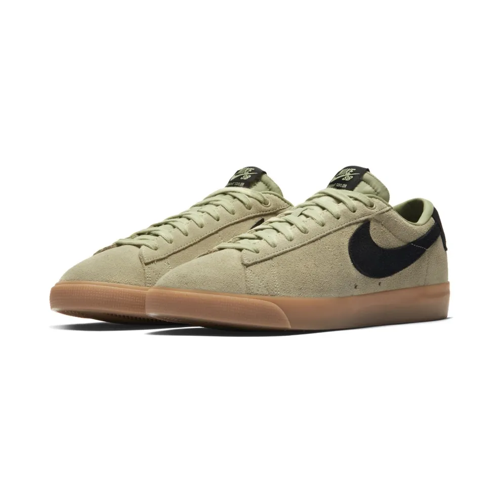 Nike SB Blazer Low GT Olive Aura Olive Aura/Gum Light Brown-Black (704939-303)