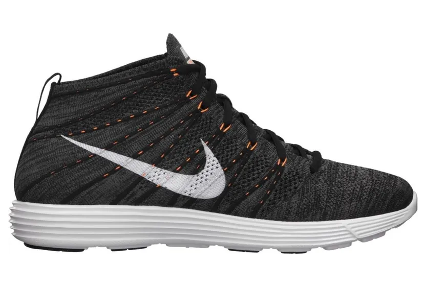Nike Lunar Flyknit Chukka Midnight Fog Total Orange