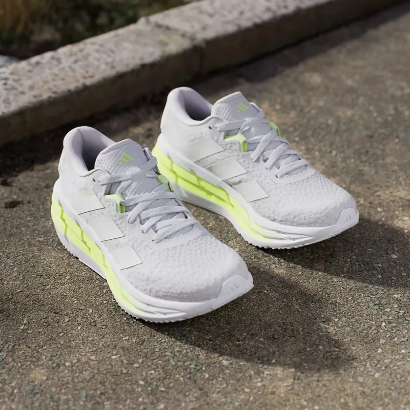 Adidas Adistar 4 Running Shoes Dash Grey / Zero Metalic / Hi-Res Yellow (JR0291)
