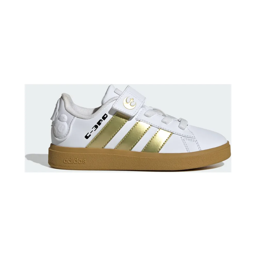 Adidas adidas x Star Wars Grand Court 2.0 Cloud White / Gold Metallic / Preloved Bronze (IH1135)