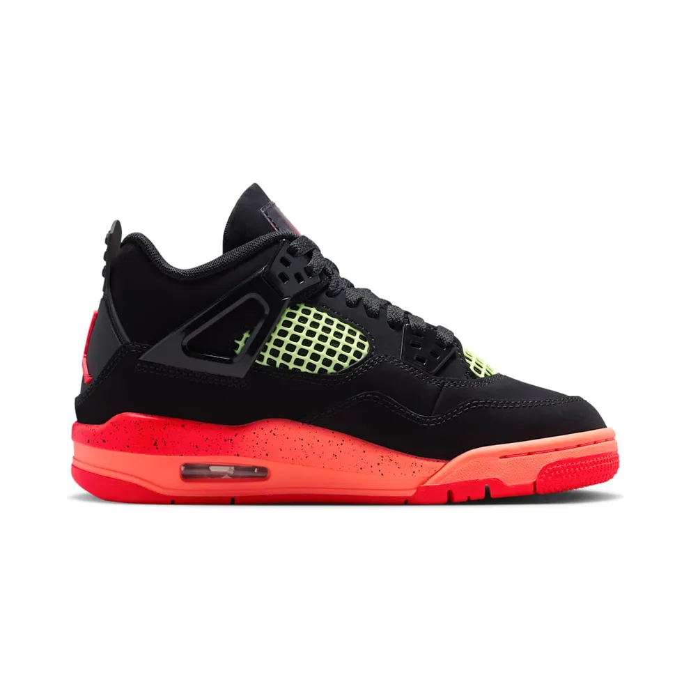 Air Jordan 4 Retro GS “Black Infrared Barely Volt” (II1271-001)