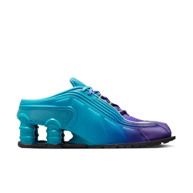 Nike x Martine Rose Shox MR4 Scuba Blue/Metallic Silver/Black (DQ2401-400)