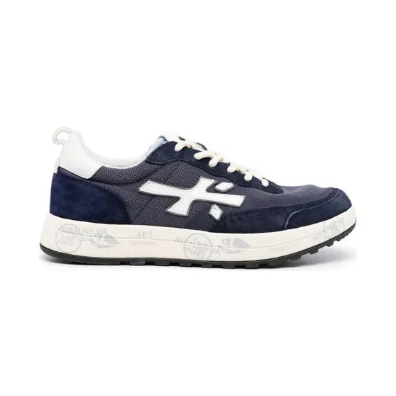 Premiata Low top met logo-applicatie “Blue” (NOUS6658)