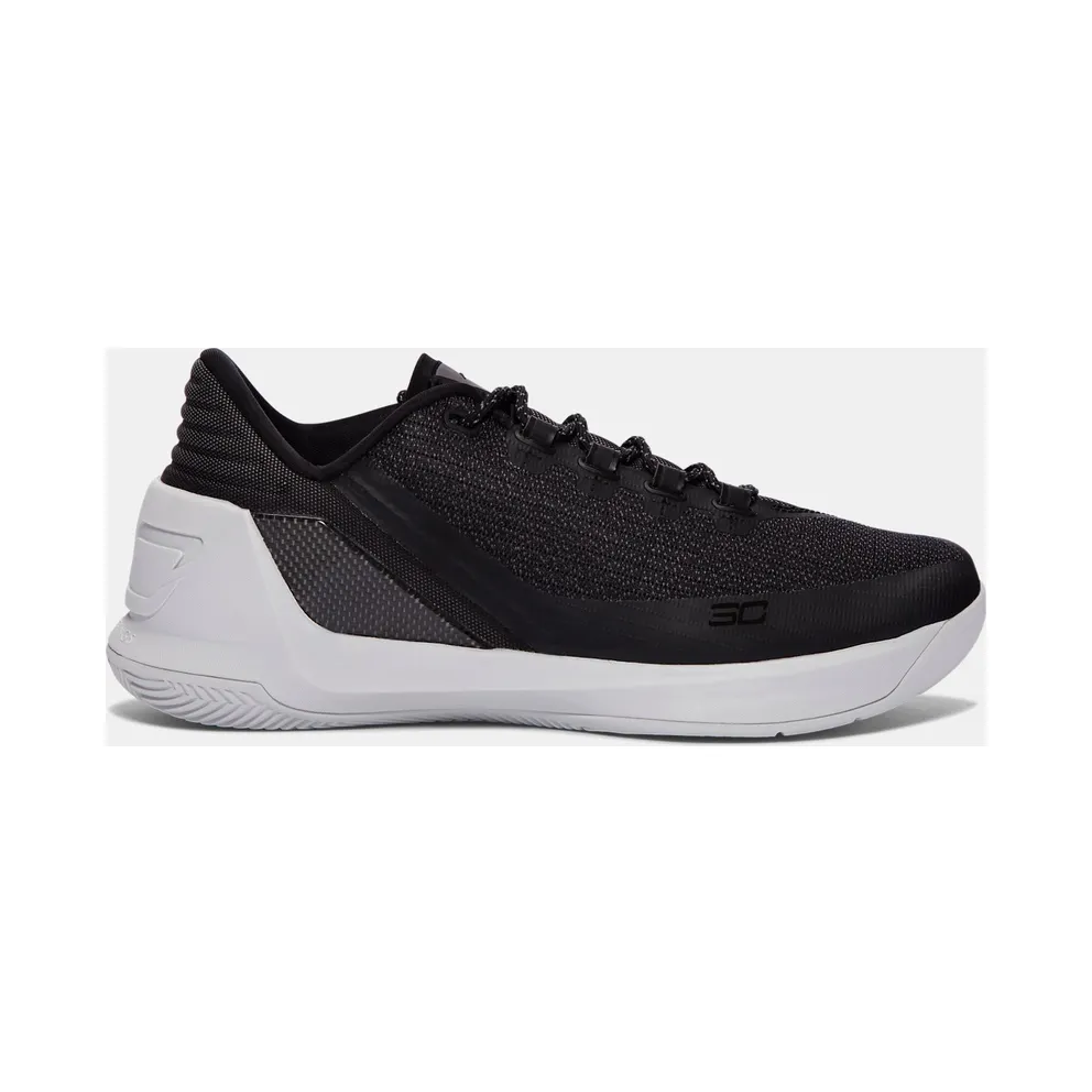Under Armour Curry 3 Low Black White (1286376-001)