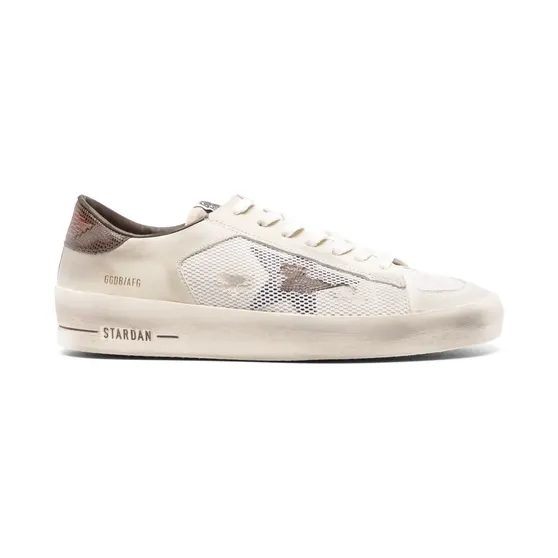 Golden Goose Stardan im Used-Look mit Mesh Nude (GMF00370F005088)