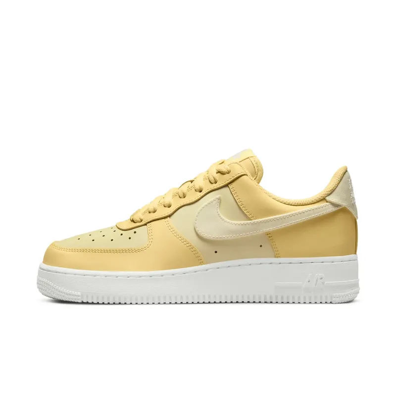 Nike Air Force 1 Cross Stitch Lemon Yellow “Lemon Drop / Summit White / Coconut Milk” (DJ9945-700)