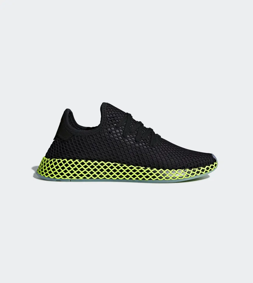 adidas Deerupt Core Black Ash Blue