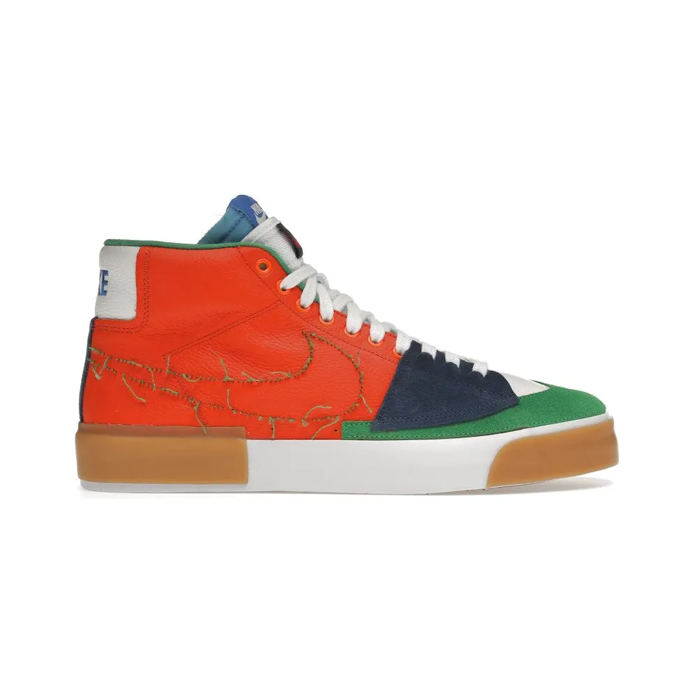 Nike SB Zoom Blazer Mid Edge Safety Orange University Gold (DA2189-800)
