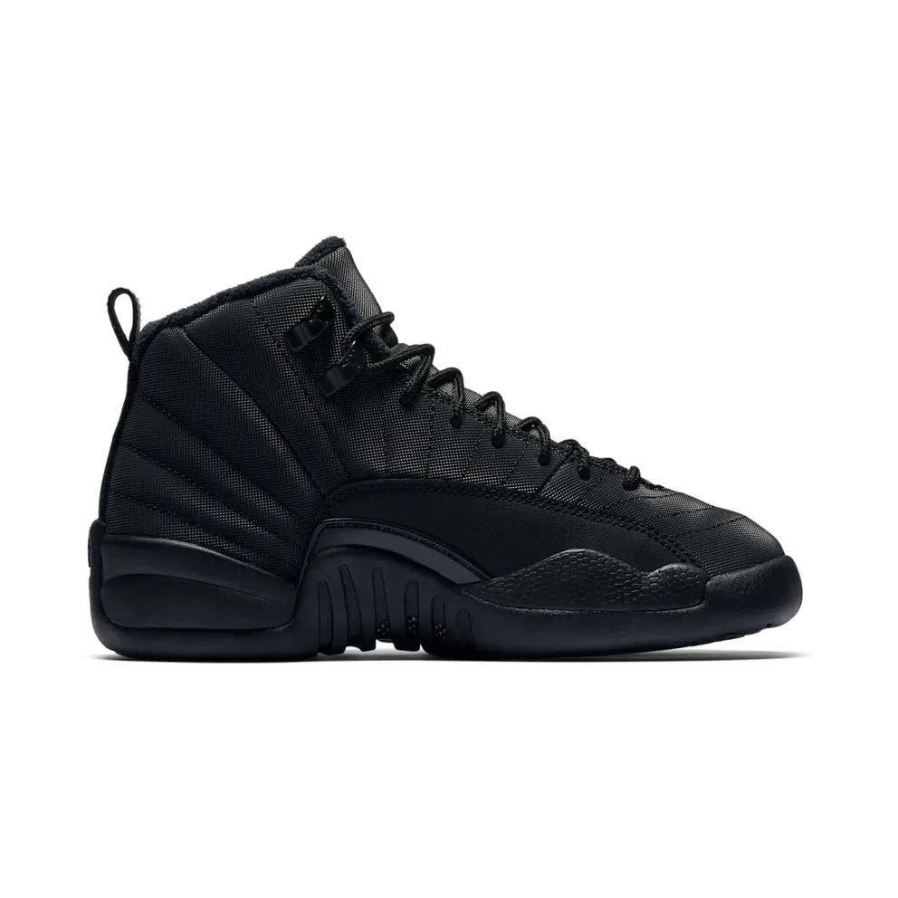 Jordan 12 Retro Winter Black (GS) Black/Black-Anthracite (BQ6852-001)