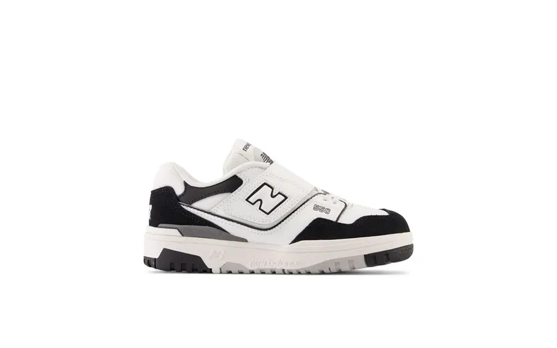 New Balance 550 Bungee Lace White Black Rain Cloud (PHB550CA)