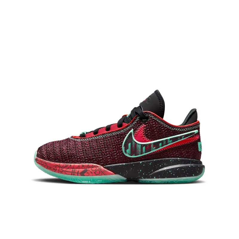Nike LeBron 20 GS “Night Maroon” (FB8974-600)