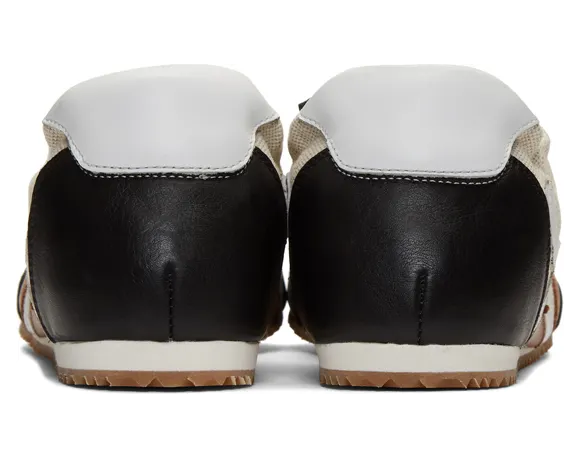 Loewe Beige & Navy Ballet Runner Sneakers (453.10.125) (4)