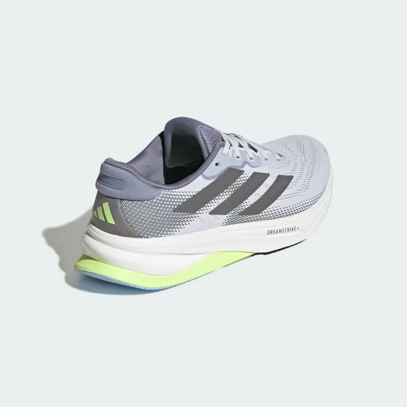 Adidas Supernova Solution 2.0 Running Shoes Dash Grey / Iron Metallic / Hi-Res Yellow (IH8720)