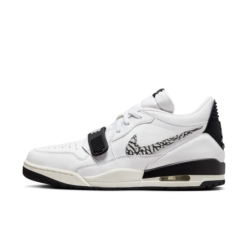 Air Jordan Legacy 312 Low “White Black Elephant Swoosh” (CD7069-110)